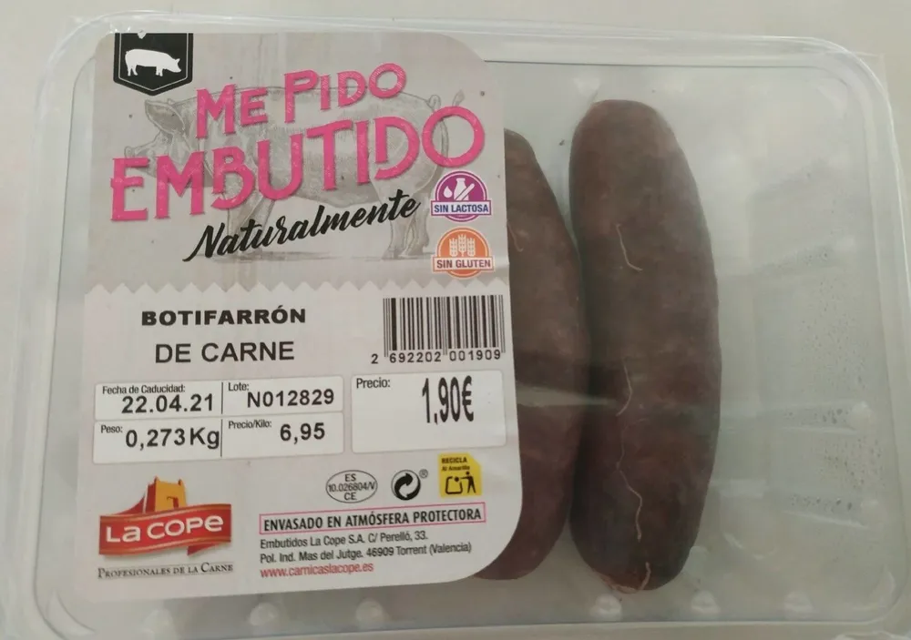 Botifarron de carne