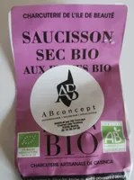 Saucisson Sec Bio aux Figues Bio