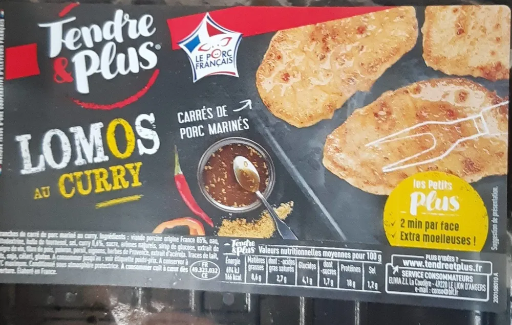 Lomos au curry