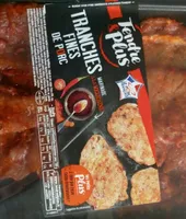 Tranches fines de porc