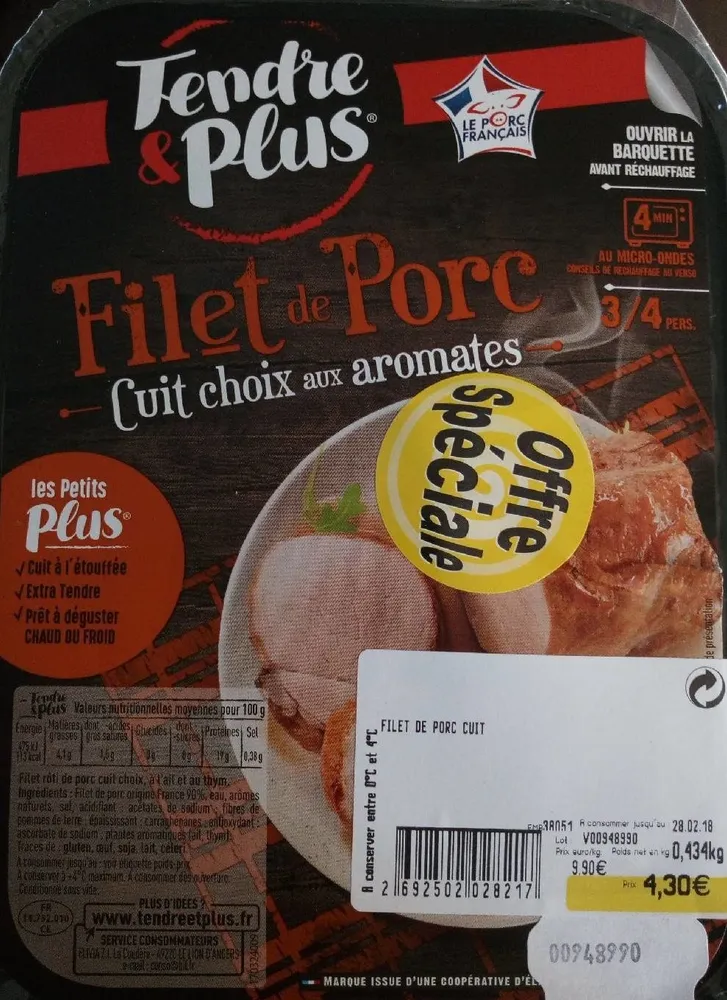 Filet de porc