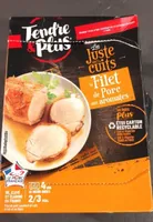 Les justes cuits filet de porc au aromates