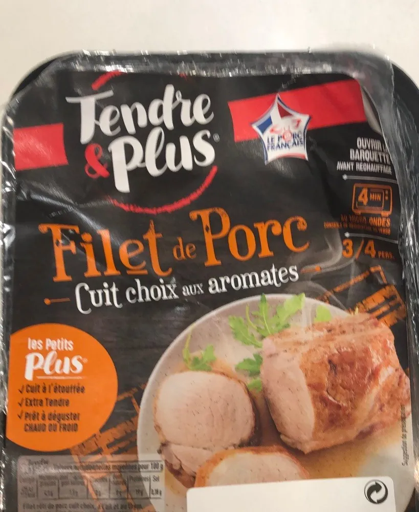 Filet de porc cuit choix aux aromates
