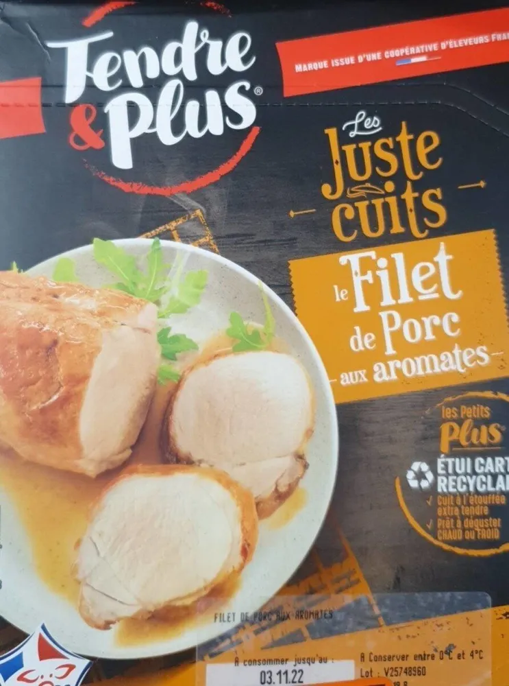Le filet de porc aux aromates