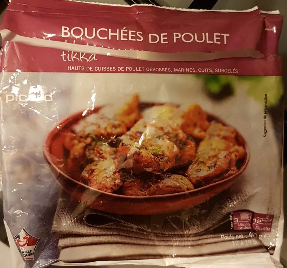 Poulet tikka