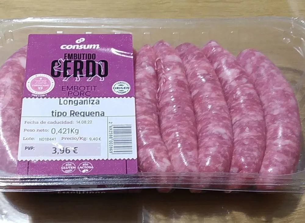 Longaniza tipo Requena