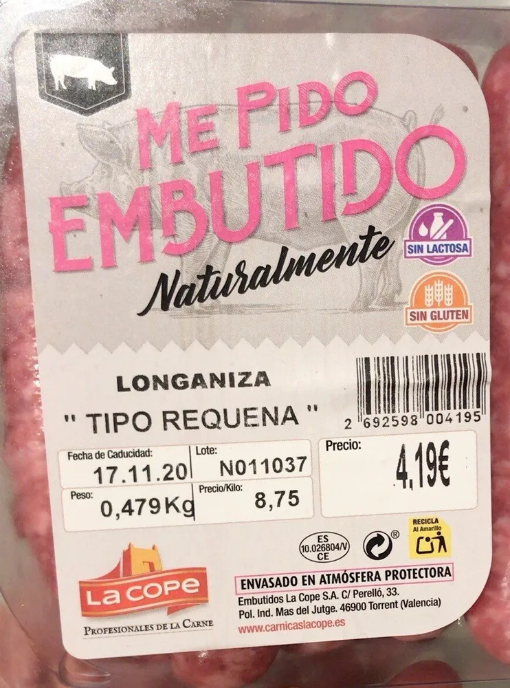 Longaniza Tipo Requena