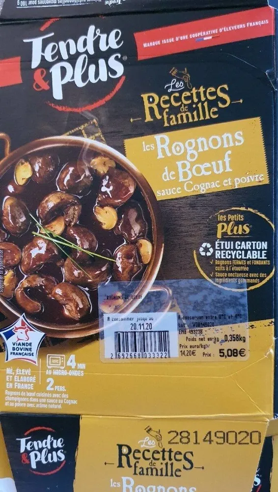 Les rognons de boeuf