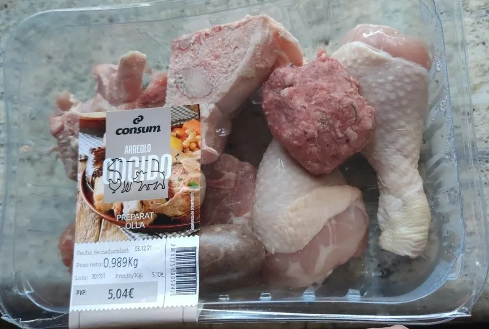 Arreglo cocido consum