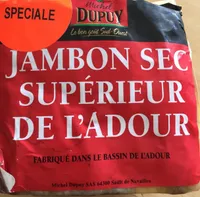 Jambon sec superieur de l'adour