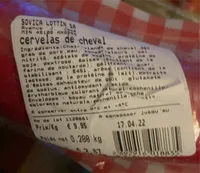 Cervelas de cheval