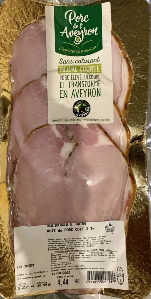 Porc de l aveyron