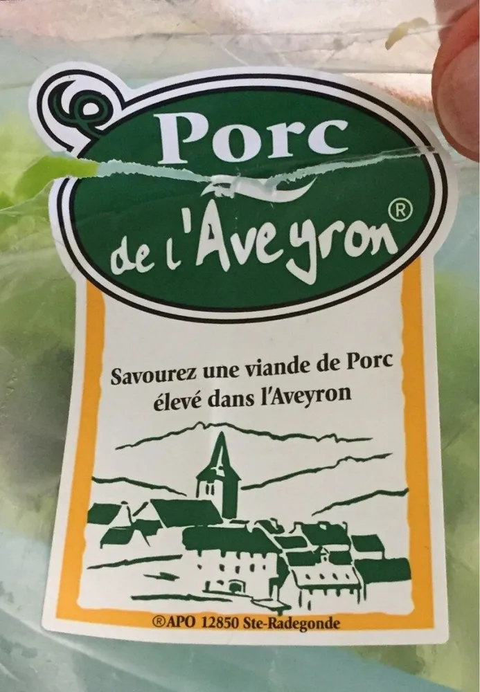Jambon sec sup aveyron