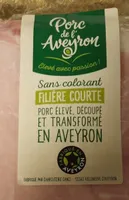 Jambon cuit supérieur porc de l'Aveyron