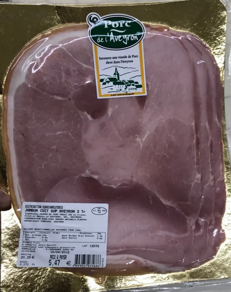 Jambon blanc