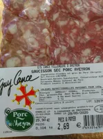 Saucisson sec porc d'Aveyron