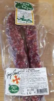 Saucisse sèche porc Aveyron