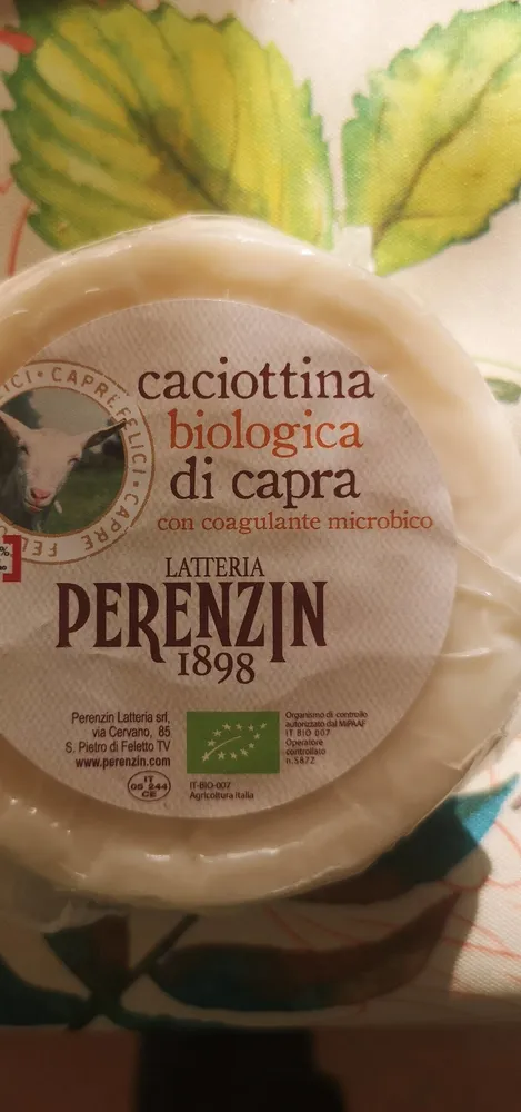 Caciottina biologica di capra