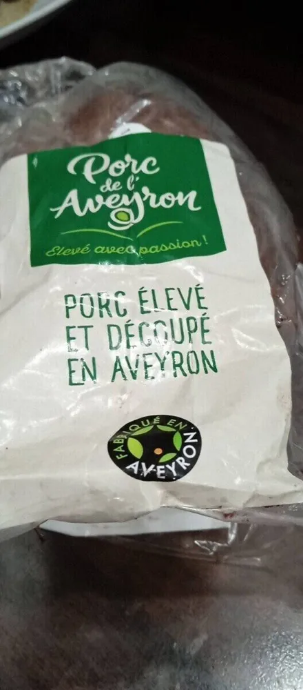 PORC ÉLEVÉ ET DÉCOUPÉ EN AVEYRON