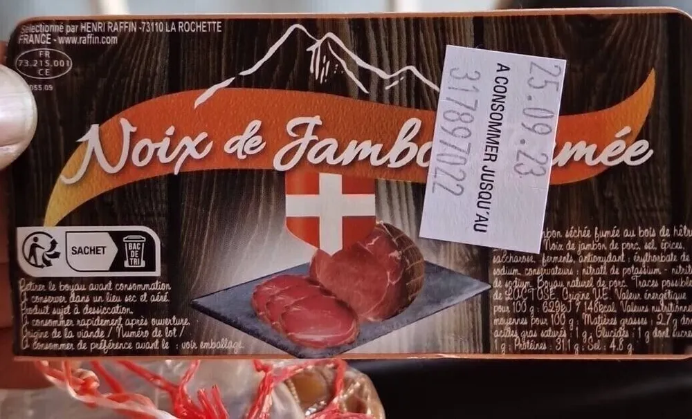 Noix de jambon fumée