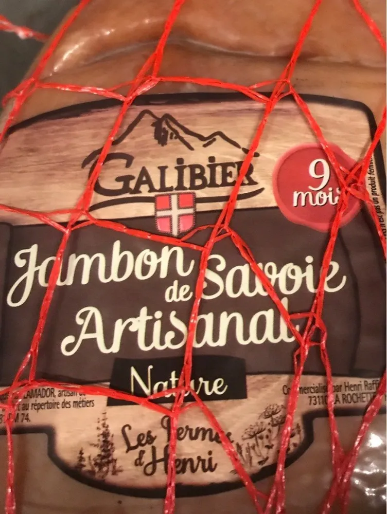 Jambon de Savoie artisanal nature