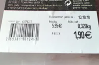 Cote de porc echine