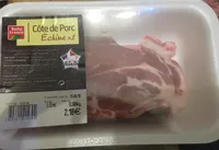Côte de porc echine x2