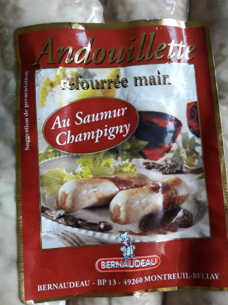 Andouillette refourrée main au saumur champigny