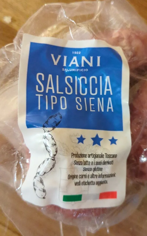 Salsiccia Tipo Siena