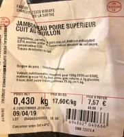 Jambonneau poire superieur cuit au bouillon