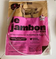 Jambon superieur cuit au bouillon de légumes