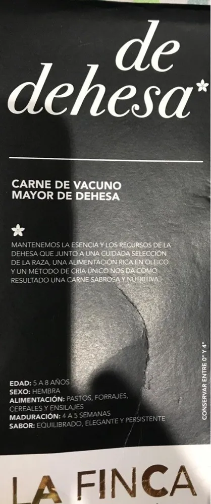 Carne vacuno la dehesa
