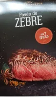Pavés de Zèbre aux 3 épices