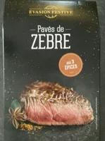 Pavés de zèbre aux 3 épices