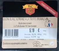 Boudin blanc normand a la truffe brumale 1%