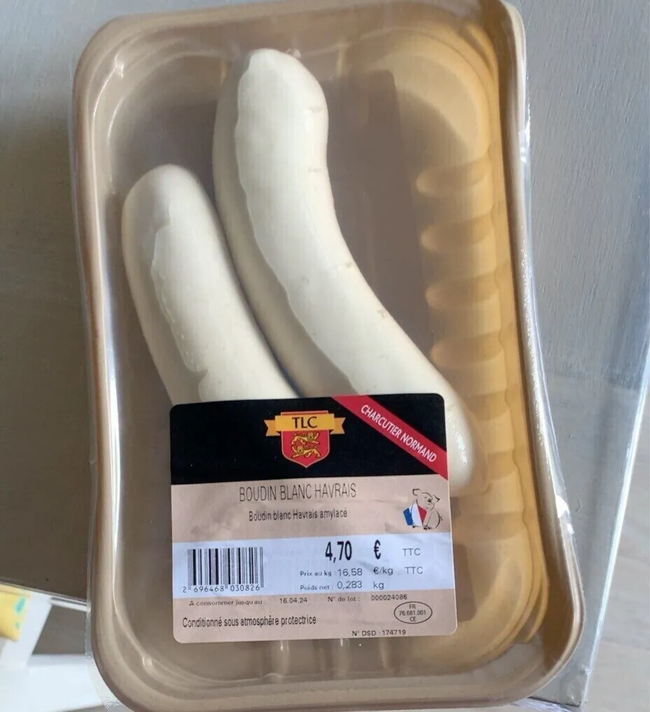 boudin blanc havrais