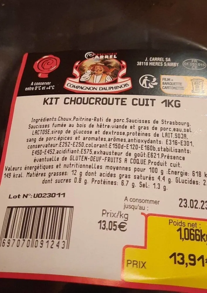 Kit choucroute