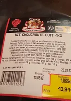 Kit choucroute