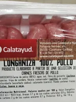 Longaniza pollo Calatayud