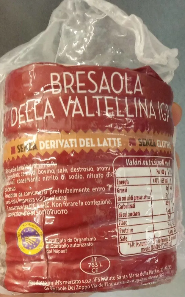 Bresaola della Valtellina