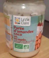 Purée d'amandes coco