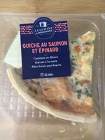 Quiche au saumon et epinard