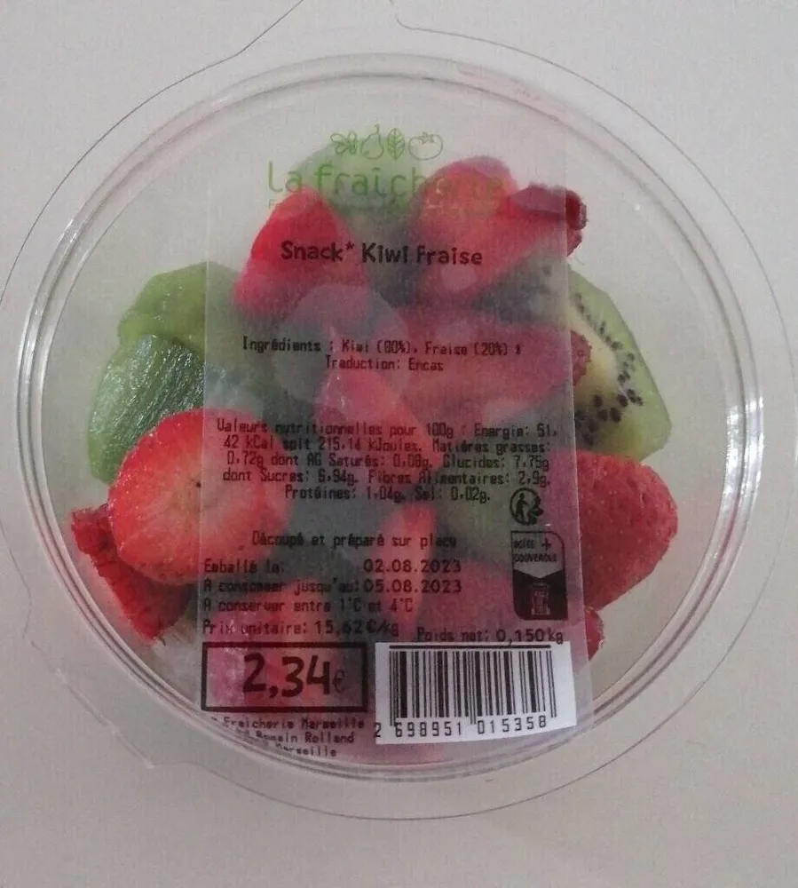 Snack Kiwi fraise