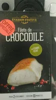 Filets de crocodile au curry vert