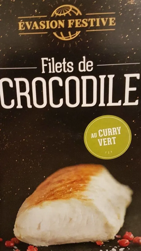 Filets de crocodile