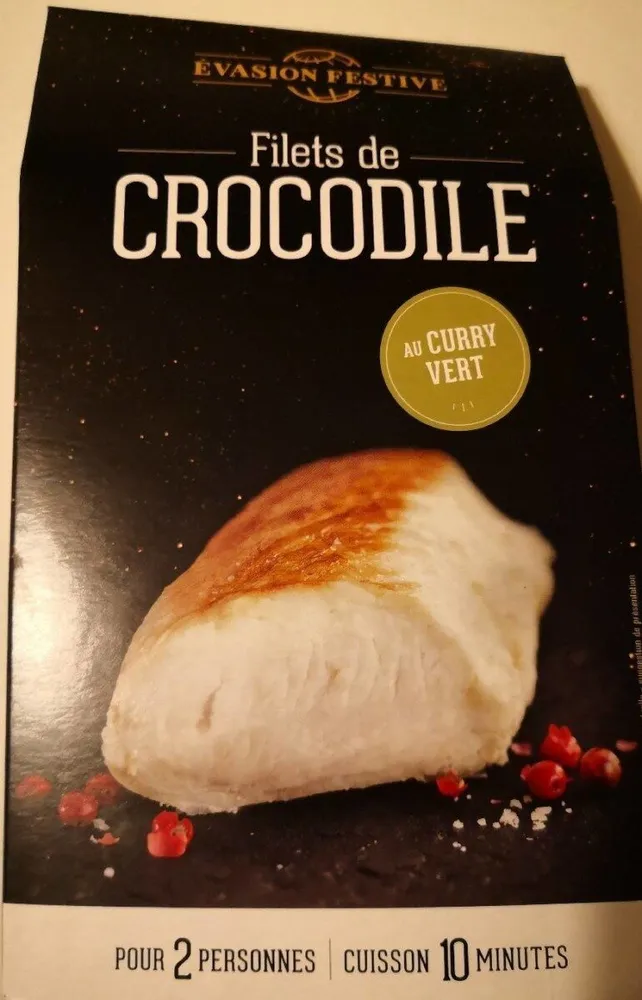 Filets de crocodile