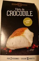 Filets de crocodile