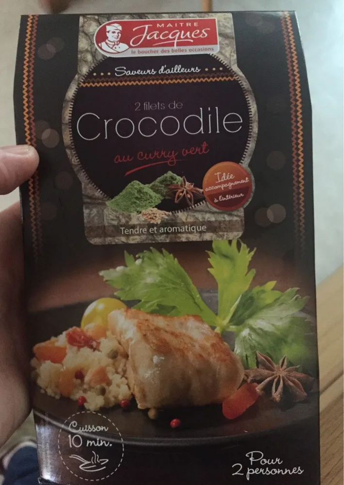 2 filets de crocodile