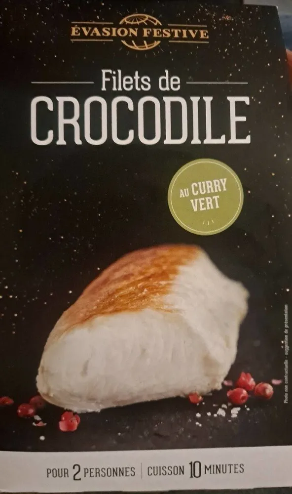 Filets de crocodile