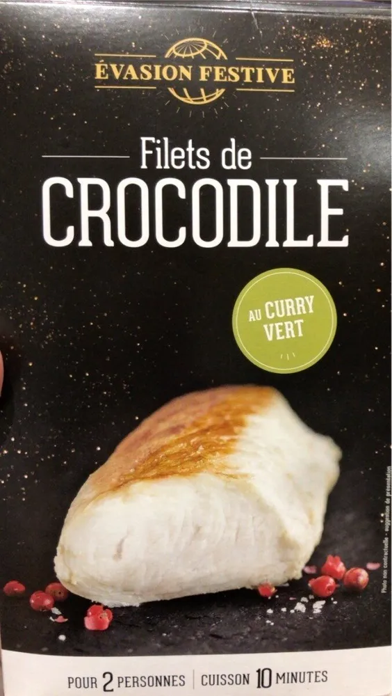 Filets de crocodile